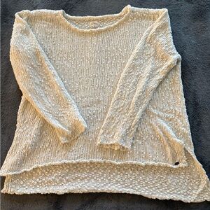 O'Neill Cream Textured Knit Sweater